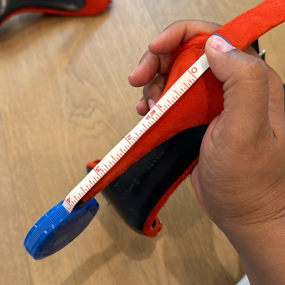 Red Celine Strappy Heel - Picture 7 of 7